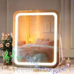 MirrorBeat Multi-Function Bluetooth Makeup Mirror